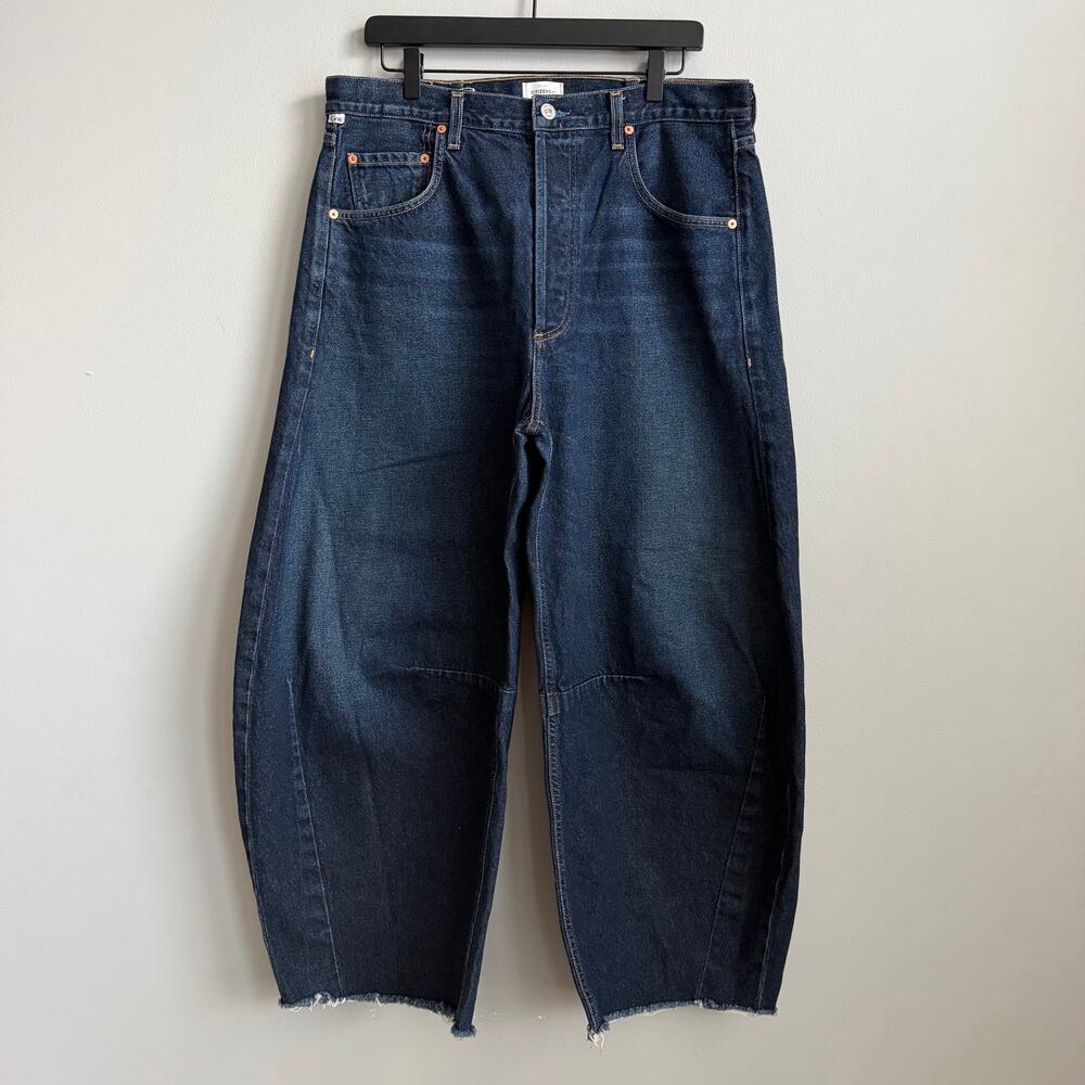 Citizens of Humanity Horseshoe Jeans in Bravo Dark Wash Size 32 Style 1972D-769 - Picture 4 of 15